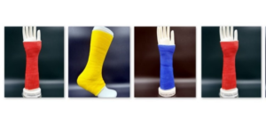 synthetic casting bandage